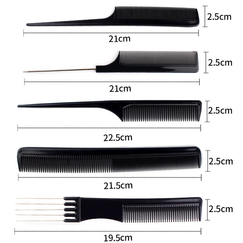 Haarkam 10 stuks set